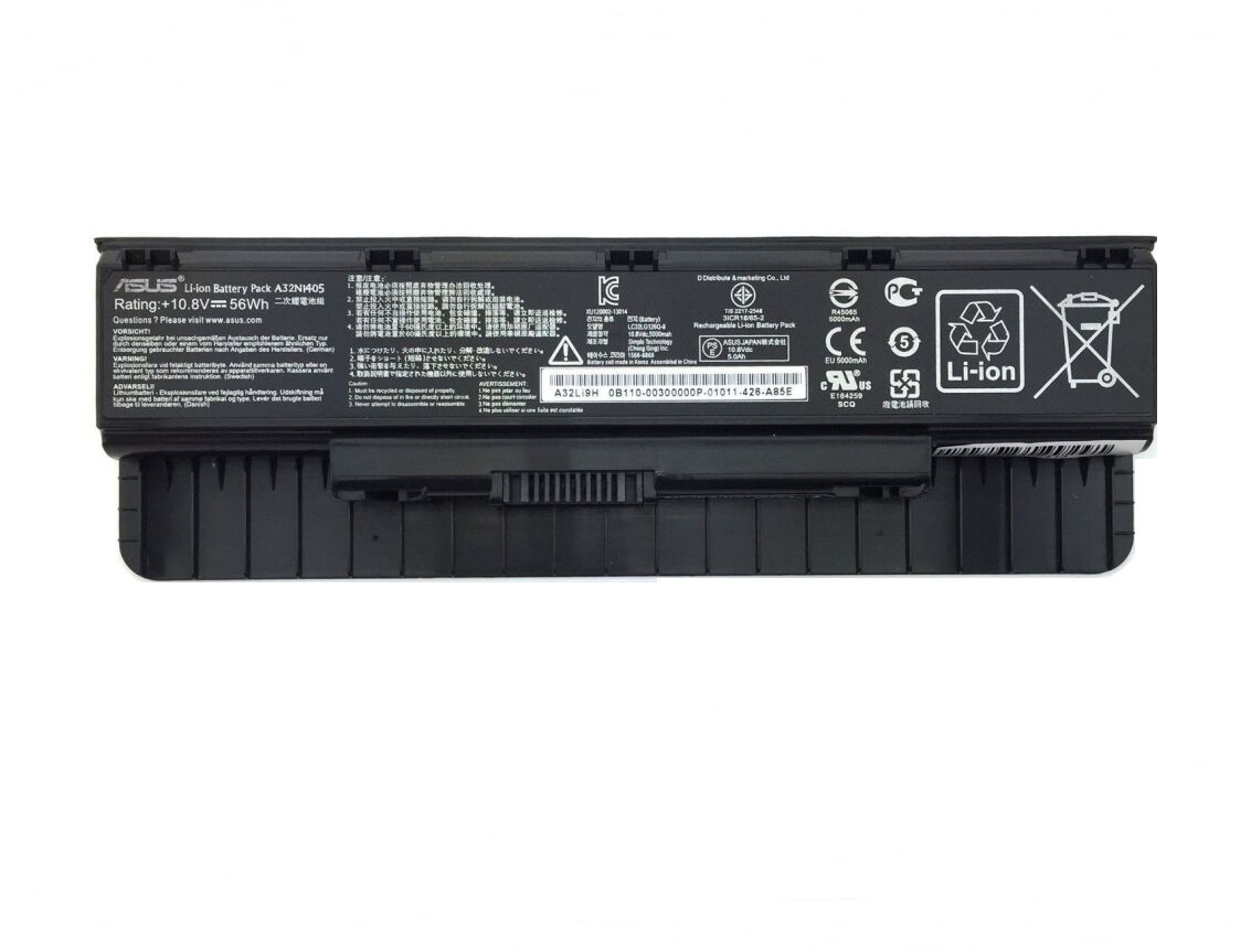 5200mAh 56Wh Asus A32N1405 Accu Batterij