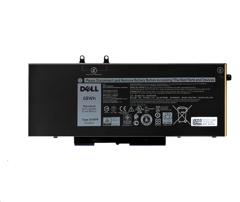 Origineel 4250mAh 68Wh Accu Batterij voor Dell 10X1J 1VY7F 3YNXM