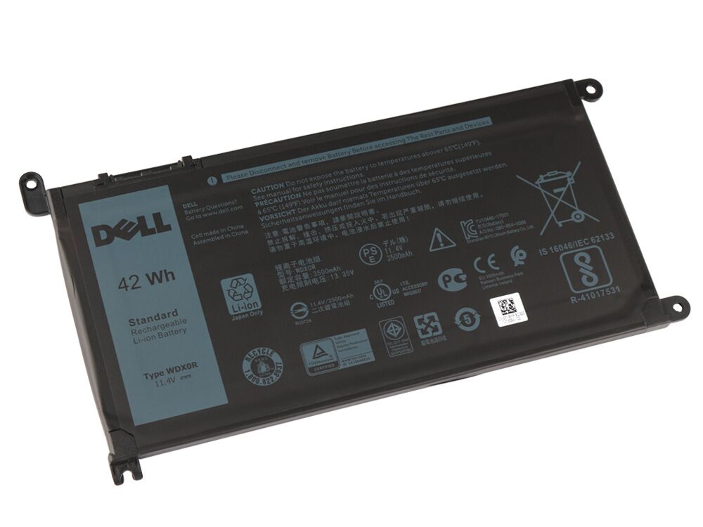 3500mAh 42Wh Dell Inspiron 14 5485 2-in-1 P93G P93G002 Accu